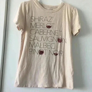 J.crew wine graphic T-shirt